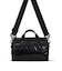 MINI DUFFEL CROSSBODY ブラックシャイン