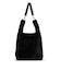 FUR SHOULDER TOTE ブラックフラッフィーファー