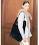 FUR SHOULDER TOTE ブラックフラッフィーファー