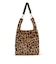 FUR SHOULDER TOTE レオパードフラッフィーファー