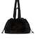 FUR DRAWSTRING TOTE ブラックフラッフィーファー