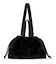 FUR DRAWSTRING TOTE ブラックフラッフィーファー
