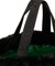 FUR DRAWSTRING TOTE ブラックフラッフィーファー