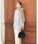 FUR DRAWSTRING TOTE ブラックフラッフィーファー