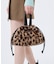 FUR DRAWSTRING TOTE レオパードフラッフィーファー