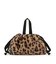 FUR DRAWSTRING TOTE レオパードフラッフィーファー