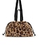 FUR DRAWSTRING TOTE レオパードフラッフィーファー