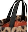 FUR DRAWSTRING TOTE レオパードフラッフィーファー