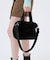 FUR E/W TOTE ブラックフラッフィーファー