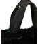 FUR E/W TOTE ブラックフラッフィーファー