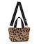 FUR E/W TOTE レオパードフラッフィーファー