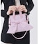 BOW MINI N/S TOTE ピンクボウズ