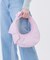 BOW CRESCENT SHOULDER ピンクボウズ
