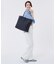 LARGE 2 WAY TOTE 2ウェイビスケットベージュ/ディープシー