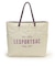 LARGE 2 WAY TOTE 2ウェイビスケットベージュ/ディープシー