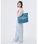 LARGE 2 WAY TOTE 2ウェイブルーインディゴ/メレンゲ