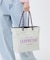 ML 2 WAY TOTE         2ウェイビスケットベージュ/ディープシー