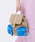 MSGM VOYAGER BACKPACK ボヤージャーカーキ/ブルー