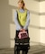 MSGM LG BOAT TOTE ボートトートブラックジャカード