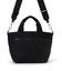 SMALL BUCKET TOTE ラインデボスブラック
