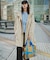 MSGM MD BOAT TOTE MDボートトートカーキ
