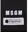 MSGM CARGO DUFFEL ダッフルブラック