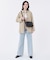 DANIELLA CROSSBODY ラインデボスブラック