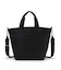 BUCKET TOTE ラインデボスブラック