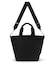 BUCKET TOTE ラインデボスブラック