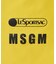 MSGM LG EMERALD TOTE ロゴトートイエロー