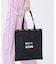 MSGM LG EMERALD TOTE ロゴトートブラック
