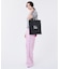 MSGM LG EMERALD TOTE ロゴトートブラック
