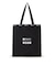 MSGM LG EMERALD TOTE ロゴトートブラック