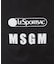 MSGM LG EMERALD TOTE ロゴトートブラック