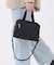 EVERYDAY SM SATCHEL ラインデボスブラック