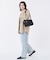 EVERYDAY SM SATCHEL ラインデボスブラック