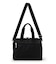 EVERYDAY SM SATCHEL ラインデボスブラック