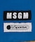 MSGM MD COSMETIC コスメティックブルー/カーキ
