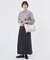 MEDIUM ZIP SHOULDER ローズゴールドシャイン