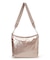 MEDIUM ZIP SHOULDER ローズゴールドシャイン