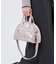 ROUND SM SATCHEL ローズゴールドシャイン