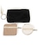 MULTI POUCH WRISTLET ベージュ/ブラックシャイン/メレンゲ