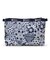 COSMETIC CLUTCH フローラルレースネイビー
