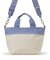 SMALL BUCKET TOTE メレンゲ/ペリウィンクルドリーム