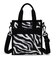 MINI N/S TOTE クリームブラックゼブラ