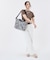 DELUXE EASY CARRY TOTE クリームブラックゼブラ