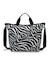 DELUXE EASY CARRY TOTE クリームブラックゼブラ