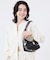 SMALL EVERYDAY BAG MH ロゴジャガードブラックスナイデル