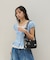 SMALL EVERYDAY BAG MH ロゴジャガードブラックスナイデル