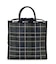 WOVEN MED DRAWST TOTE マルチメッシュノワール